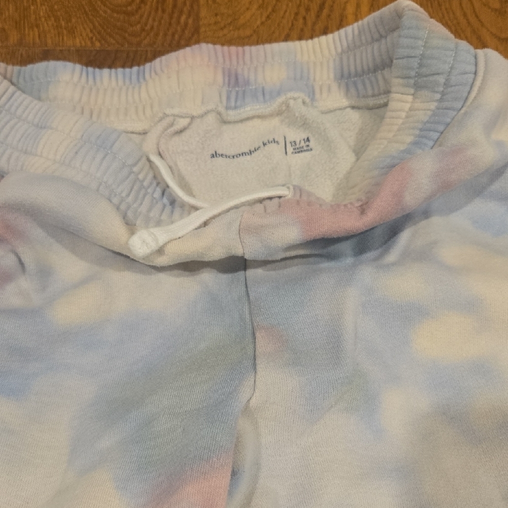 Abercrombie Kids Pastel Tie-Dye Joggers - Picture 2 of 4
